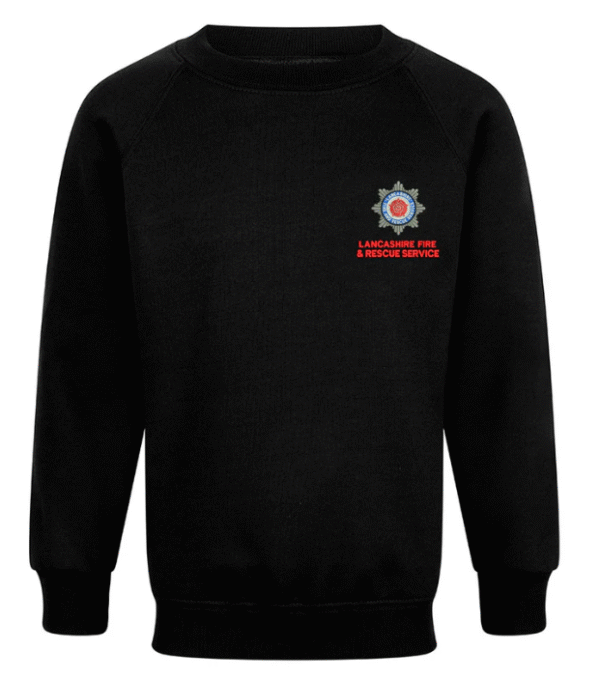 Fire Service Burnley Embroidery Sweatshirt