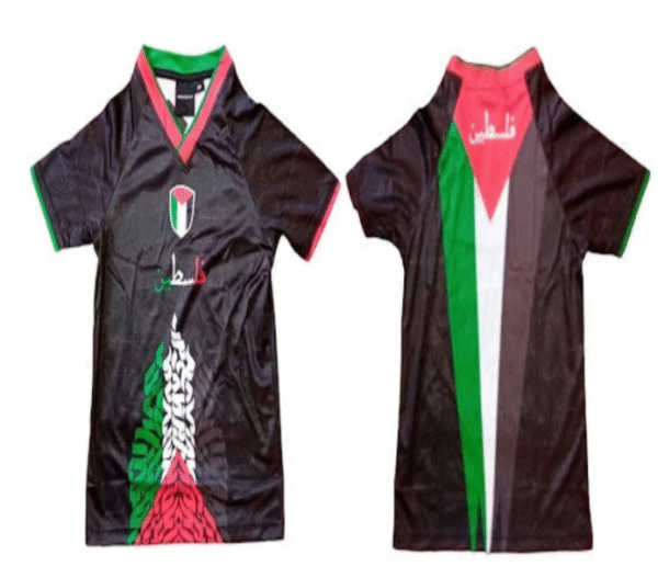 Gaza Freedom Free Palestine Football Top T-shirt Digital Sublimation Print