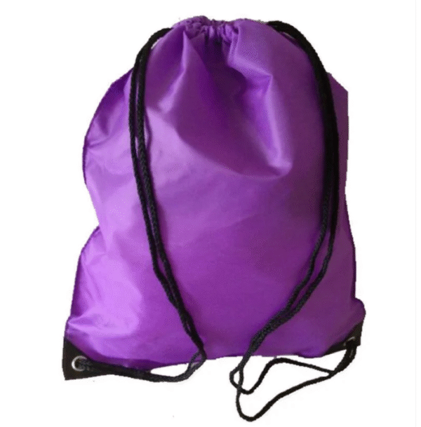 Plain PE Drawstring Bag