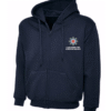 Fire Service Burnley Embroidery Zip Hoodie