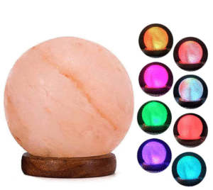 Salt Lamp Himalayan Natural Rock Crystal USB Ball Shapes Salt Lamp Mother's Day Gift