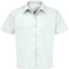 Short Sleeve White School Blouse/ Shirt Long or Short Sleeved Twin Pack