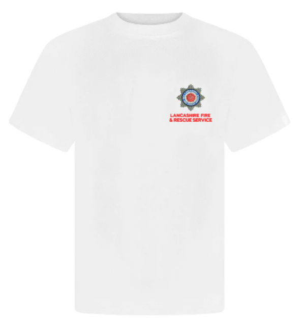 Fire Service Burnley Embroidery T-Shirt