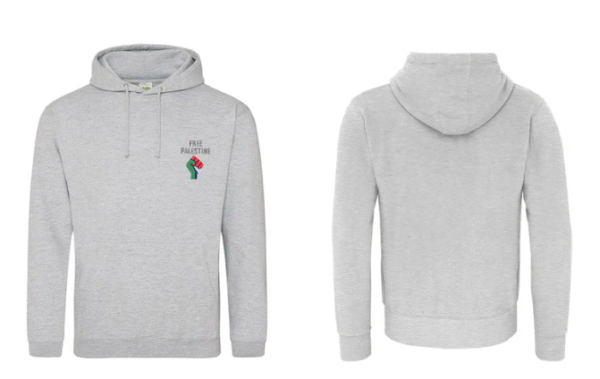 alisa 7 Hoodie With Free Palestine Embroidered Patch