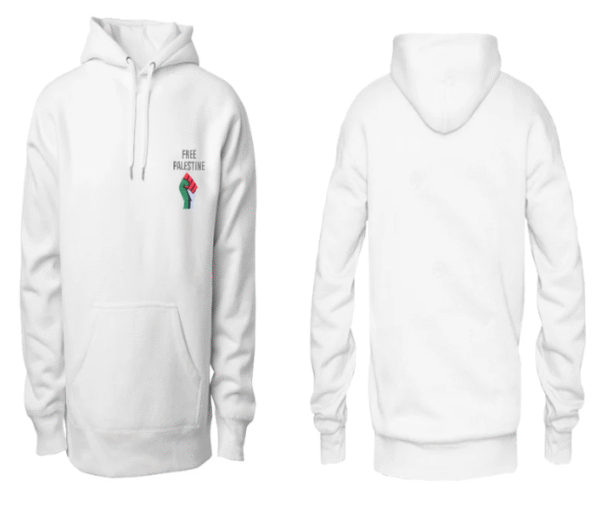 alisa6 Hoodie With Free Palestine Embroidered Patch
