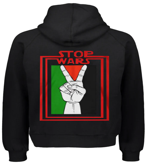 Free Palestine Stop Wars Hoodie