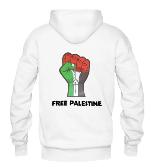 backwhite Free Palestine Hoodie