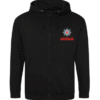 Fire Service Burnley Embroidery Zip Hoodie