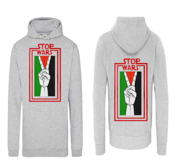 Free Palestine Stop Wars Hoodie