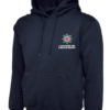 Fire Service Burnley Embroidery Hoodie