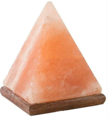 py5 Himalayan Salt Pyramid Triangle Shape Crystal Rock Salt Lamp Mother's Day Gift