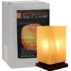 r7 Himalayan Rectangular Shape Crystal Salt Lamp UK Switch Cable +2 FREE Bulbs Mother's Day Gift