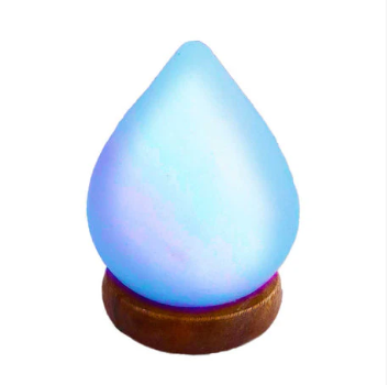 Himalayan Tear Dew Drop Salt Lamp USB LED Colour Changing Crystal Healing Ionizing Mother's Day Gift