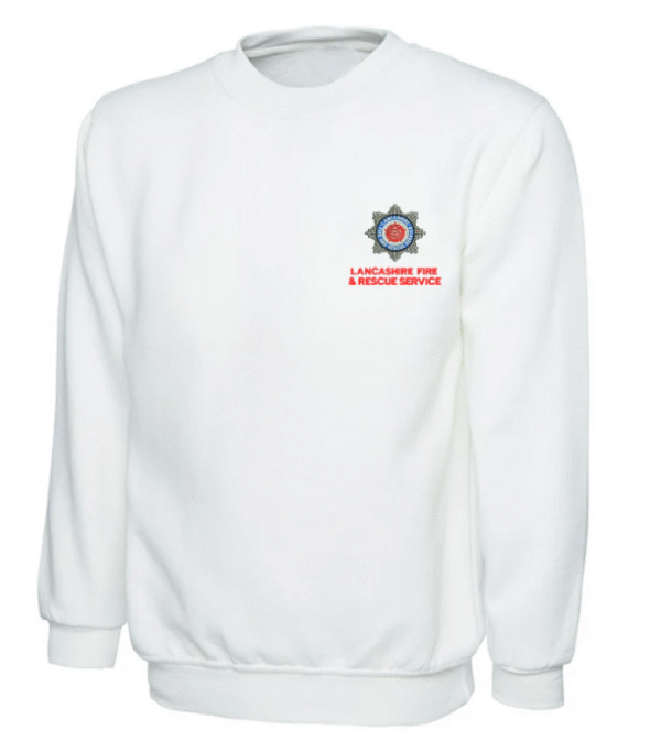 Fire Service Burnley Embroidery Sweatshirt