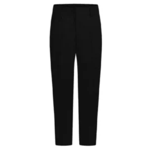 Boys_Black_Sturdy_Fit_Trouser_Half_Elastcated Boys Black Sturdy Fit Trouser Half Elasticated G Collection