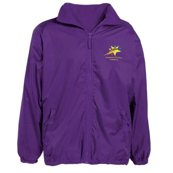 Castercliff_Primary_Academy_RC_Reversible_Raincoat Castercliff Primary Academy RC Fleece Lined Raincoat