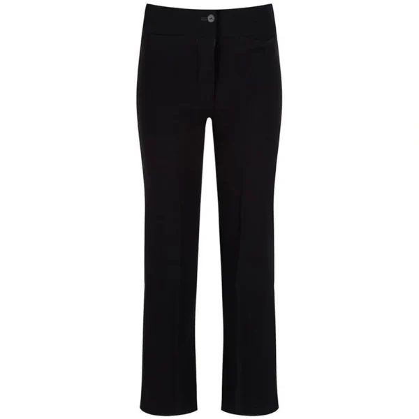 Coin Pocket Girls Black Slim Fit Trouser