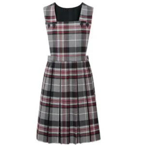 Gisburn_Road_Primary_Tartan_Pinafore_Dress Gisburn Road Primary Tartan Pinafore Dress