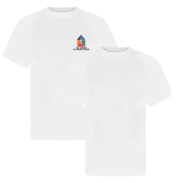 Holy_Saviour_plain_logo_T-Shirt Holy Saviour P.E T-Shirt Plain & Logo