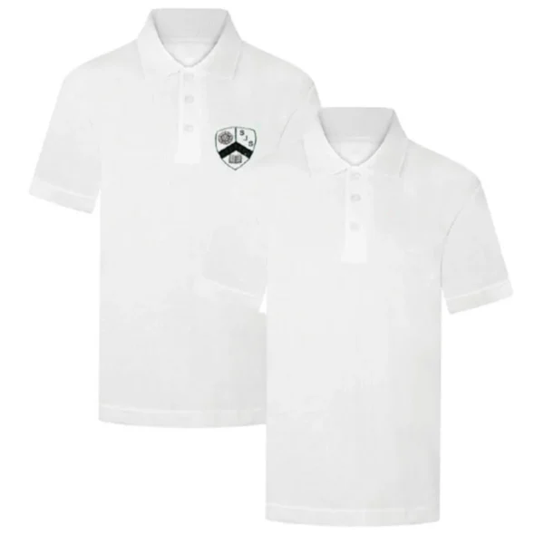 SJS_Polo_Shirt St John Southworth Primary Plain & Logo Polo Shirt