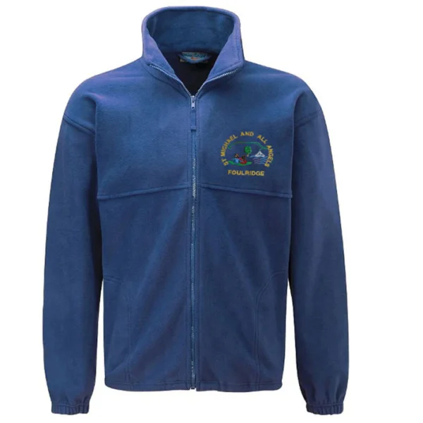 ST_Micheal_And_All_Angels_Fleece_RainCoat ST. Michael & Angels Primary Fleece Jacket