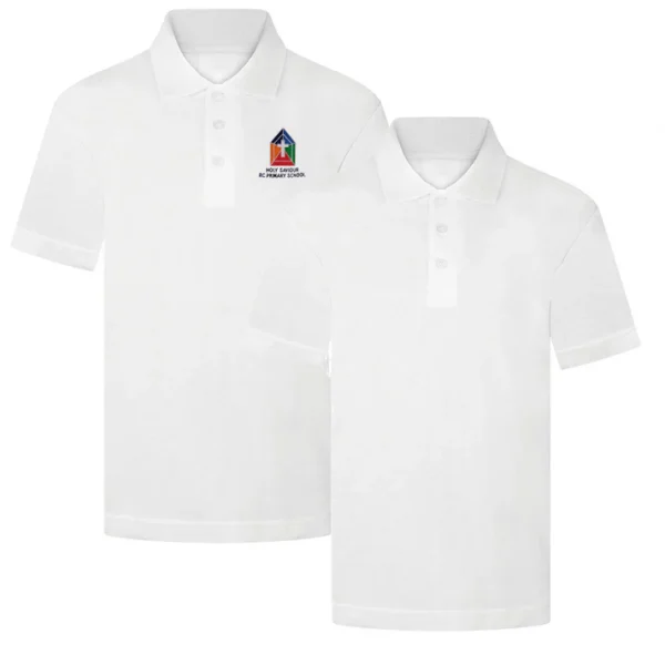 Holy Saviour Primary Logo & Plan Polo Shirt
