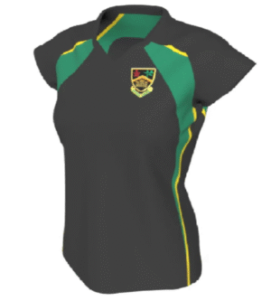 jjl Park High Girls PE V-Neck Top