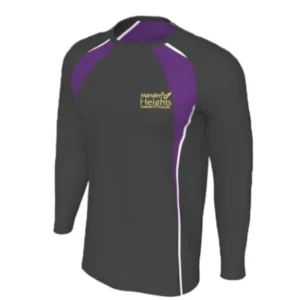 marsden_heights_long_sleeve_t-shirt Black Marsden Heights PE Top Long Sleeved