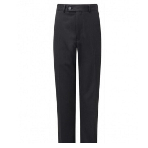 Mens-Boys Black Slim Fit Trouser