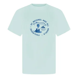 pe_20535967-e0dd-4aed-a1b1-7a280b747d02 ST. Michael & Angels Primary PE T-Shirt Light Blue